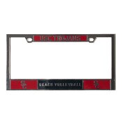 USC Trojans Chrome SC Interlock Beach Volleyball License Plate Frame